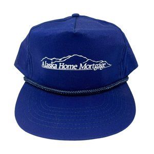 Alaska Home Mortgage‎ One Size Fits All Navy Blue Hat Cap
